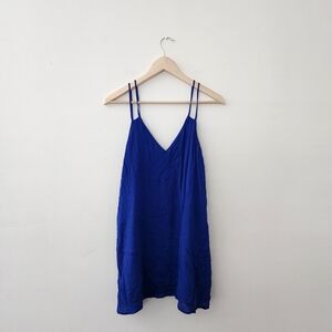 F21 | Cobalt Blue Strappy Summer Dress